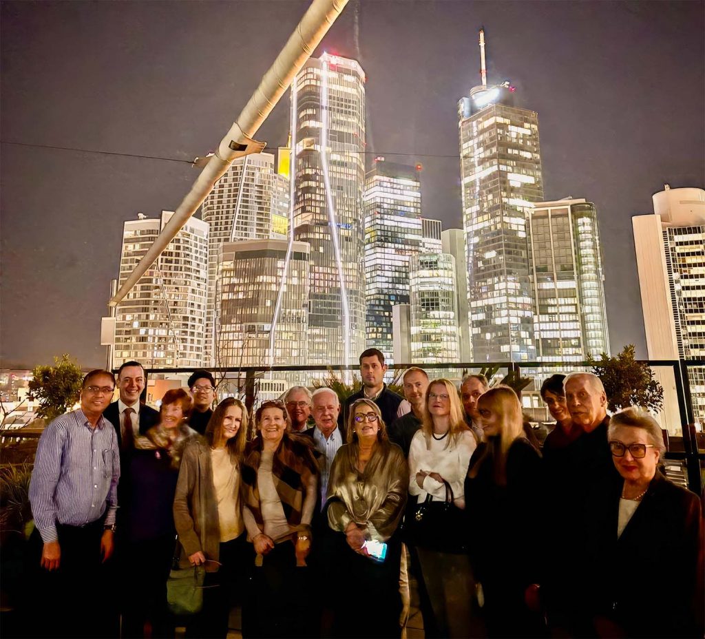 Skål - Sofitel - Besuch - Gruppenbild
