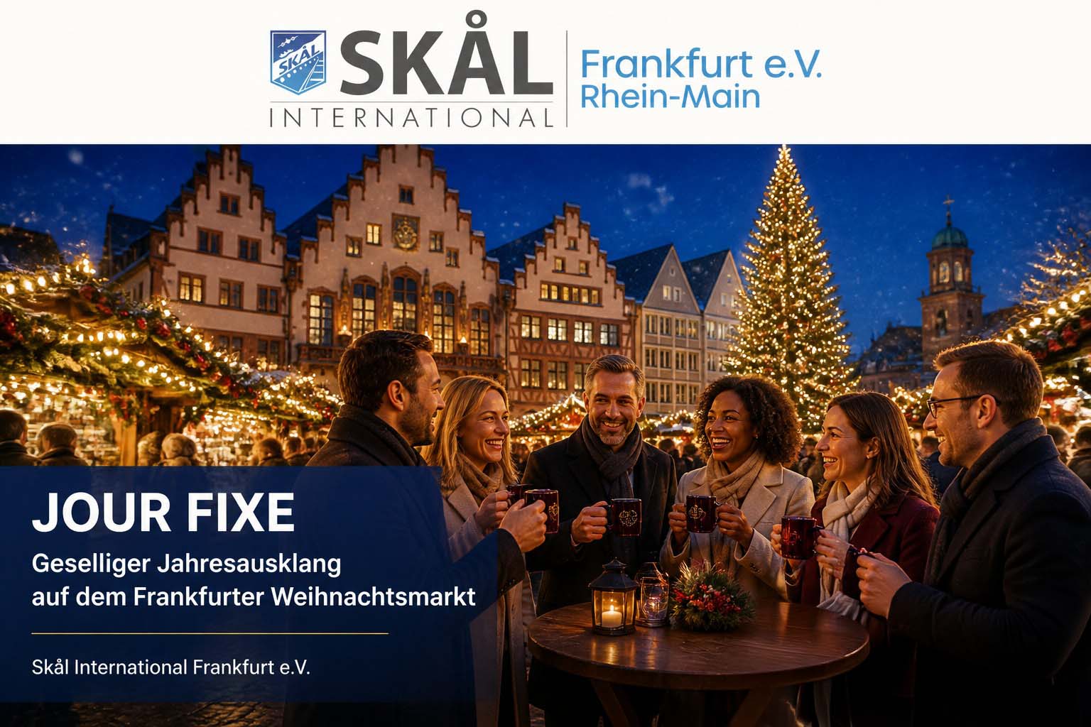 Skaål Frankfurt e.V. am Frankfurter Weihnachtsmarkt