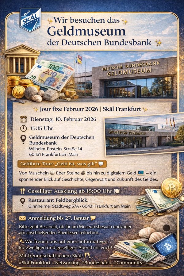 Anzeige - Besuch Geldmuseum - Deutsche Bundesbank